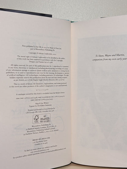 Lives of Bitter Rain by Adrian Tchaikovsky (Signed First Edition) - Fialta Books