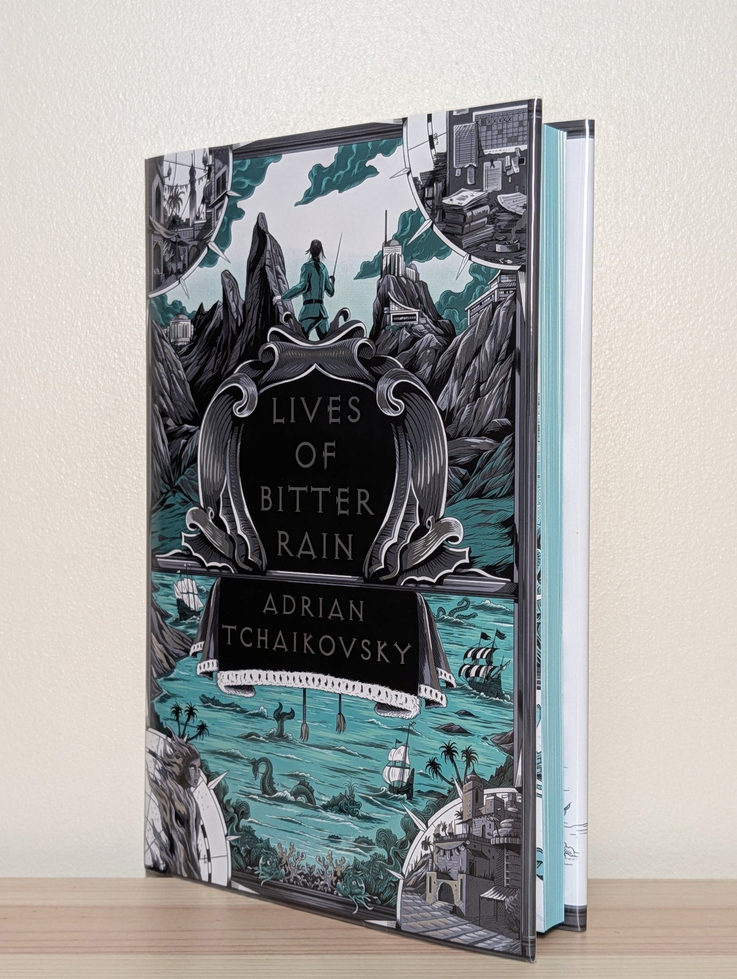 Lives of Bitter Rain by Adrian Tchaikovsky (Signed with sprayed edges) - Fialta Books