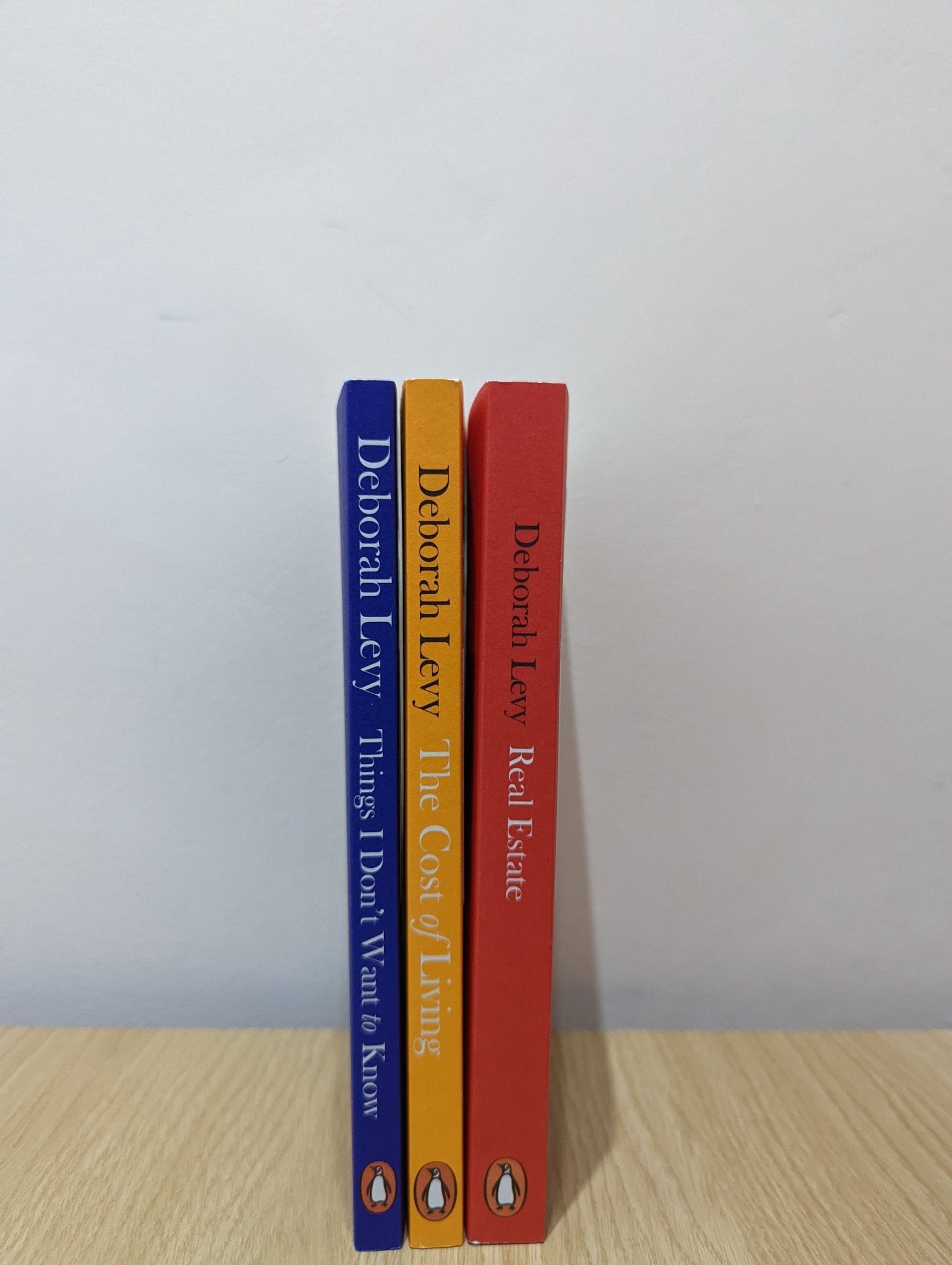 Living Autobiographies: Things I Don't Want to Know; The Cost of Living; Real Estate by Deborah Levy - Fialta Books