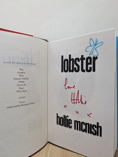 Lobster: and other things I'm learning to love by Hollie McNish (Signed First Edition) - Fialta Books