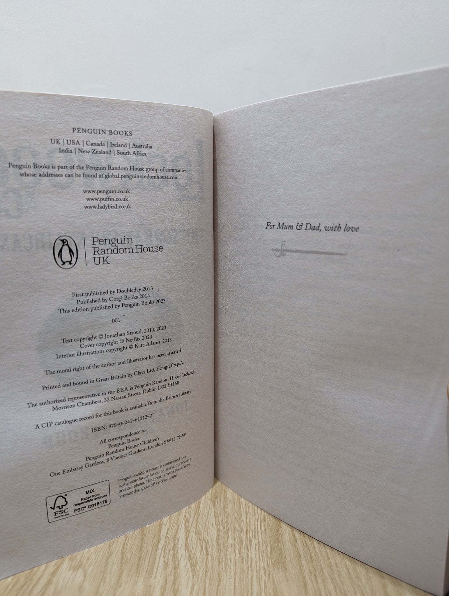 Lockwood & Co. by Jonathan Stroud (Signed) - Fialta Books