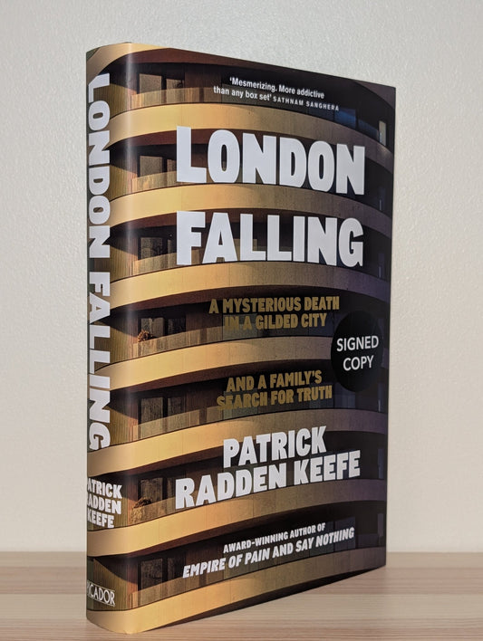 London Falling by Patrick Radden Keefe (Signed First Edition) - Fialta Books