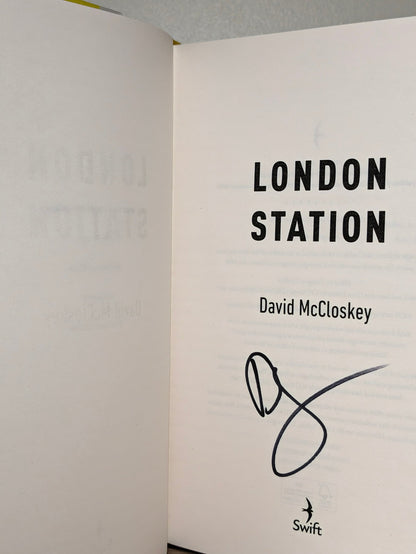 London Station by David McCloskey (Signed First Edition) - Fialta Books