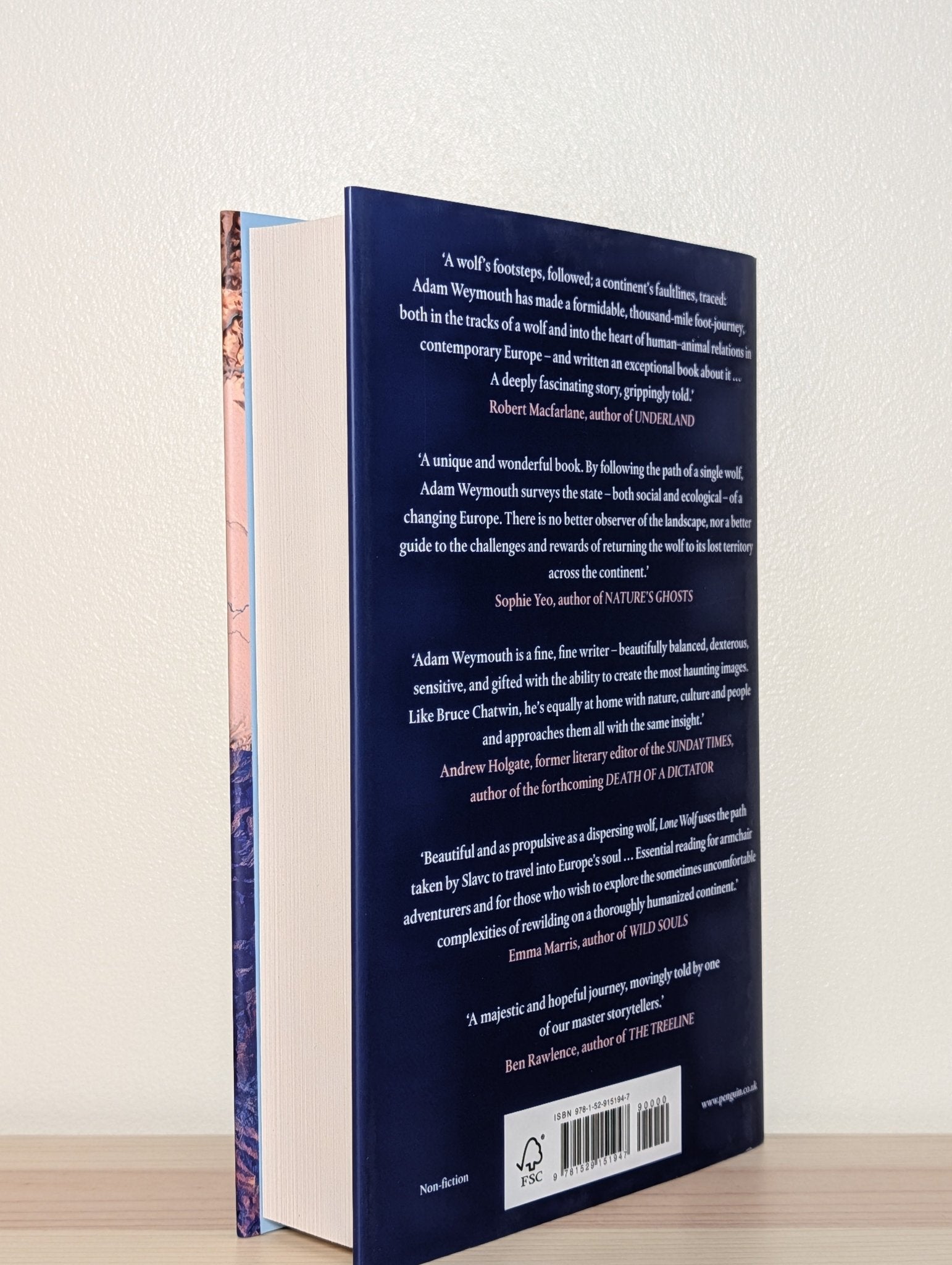 Lone Wolf by Adam Weymouth (Signed First Edition) - Fialta Books