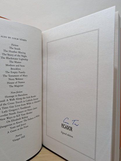 Long Island by Colm Toibin (Signed First Edition) - Fialta Books