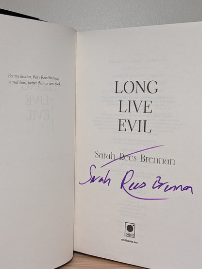 Long Live Evil; All Hail Chaos by Sarah Rees Brennan (Signed First Edition Set) - Fialta Books