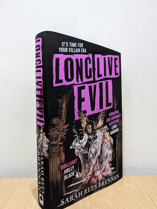 Long Live Evil by Sarah Rees Brennan (Signed First Edition) - Fialta Books