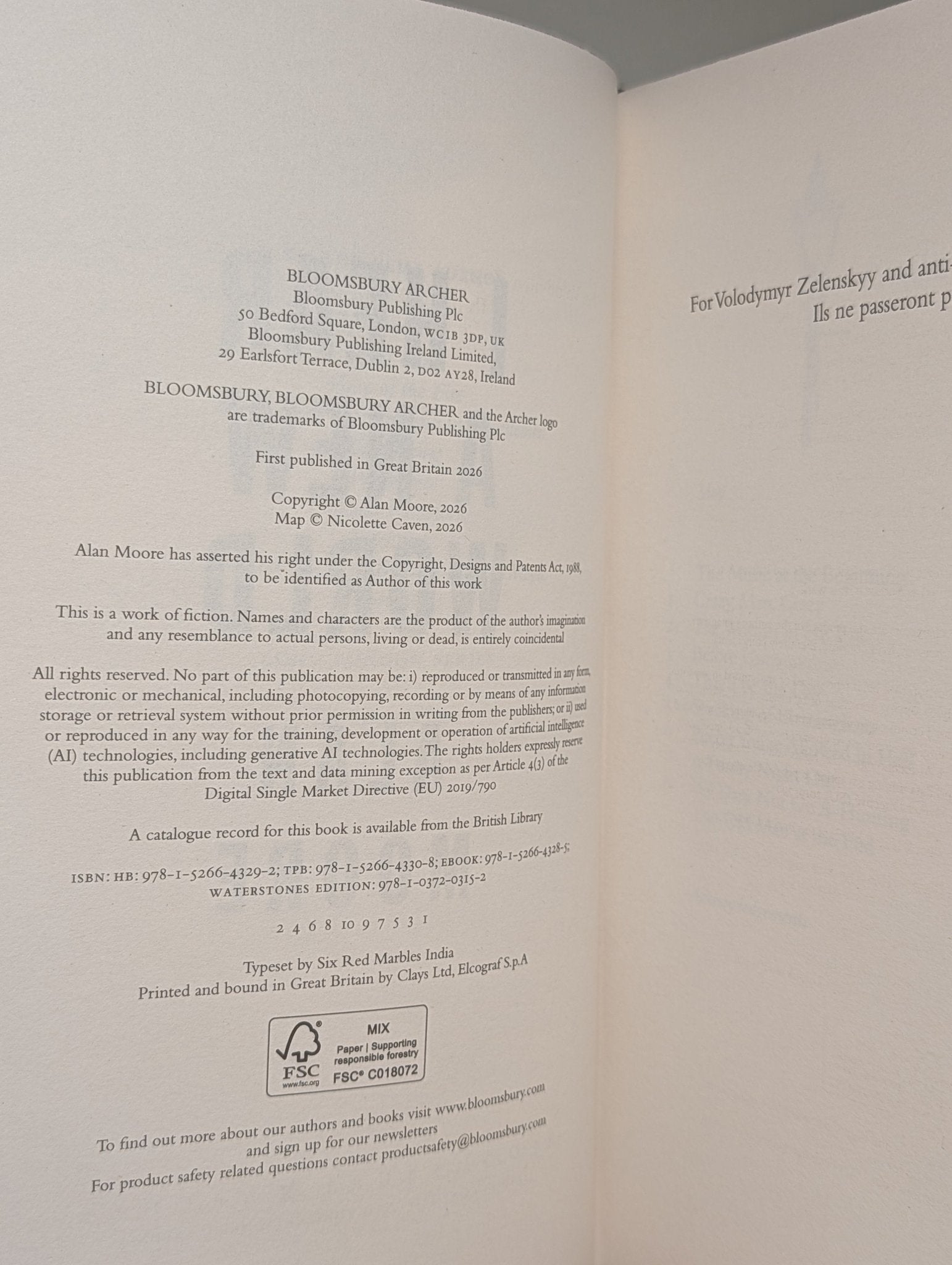 Long London: The Great When; I Hear A New World by Alan Moore (Signed Set with sprayed edges) - Fialta Books