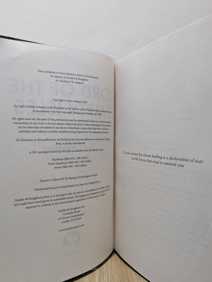 Lord of the Empty Isles by Jules Arbeaux (Signed Numbered First Edition with sprayed edges) - Fialta Books