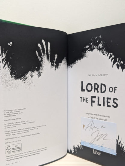 Lord of the Flies: Graphic Novel adaptation by William Golding (Signed First Edition with signed print) - Fialta Books