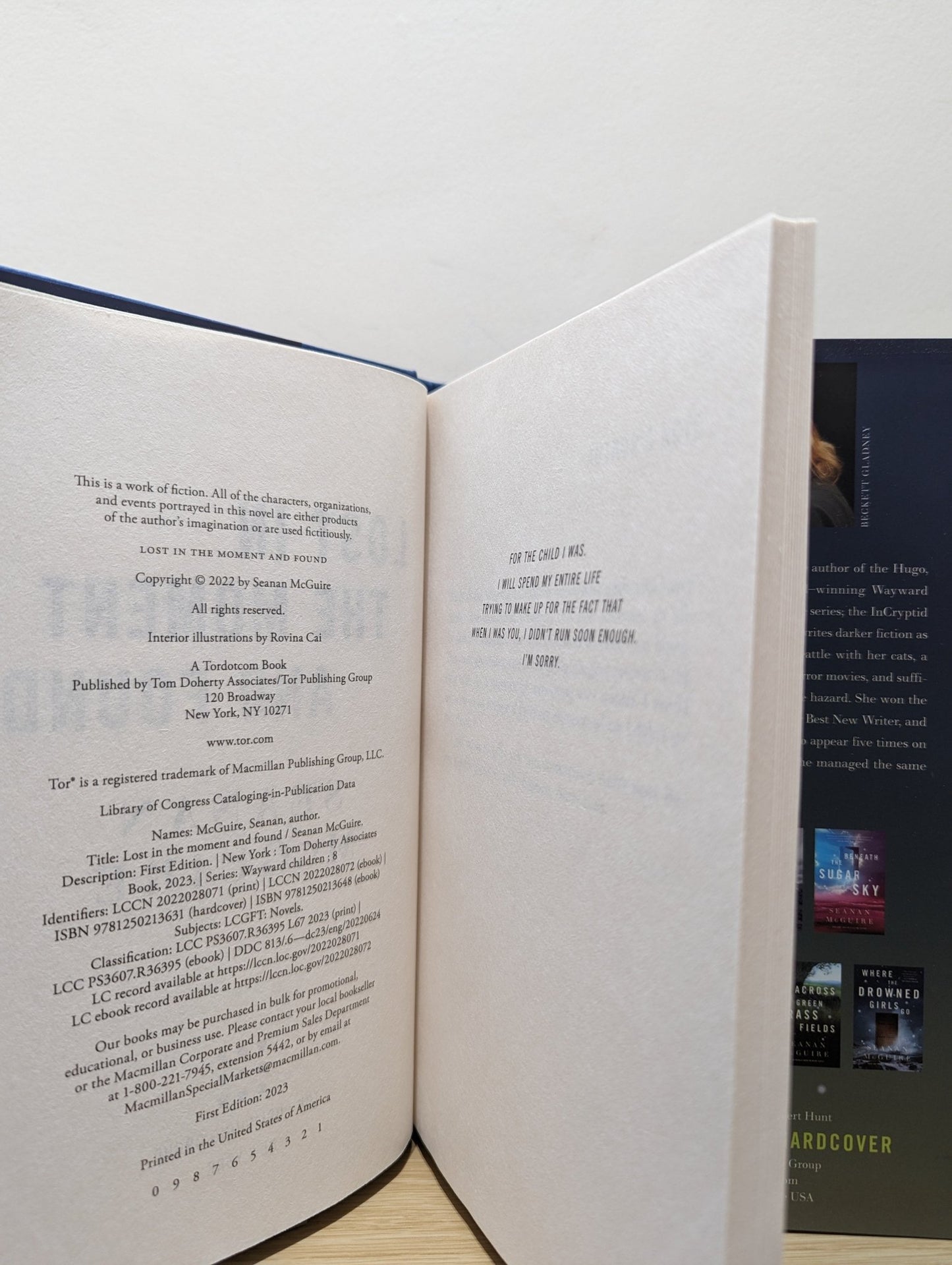 Lost in the Moment and Found by Seanan McGuire (First Edition) - Fialta Books