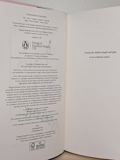 Lost Lambs by Madeline Cash (Signed Numbered First Edition) - Fialta Books