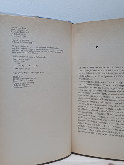 Love by Angela Carter - Fialta Books