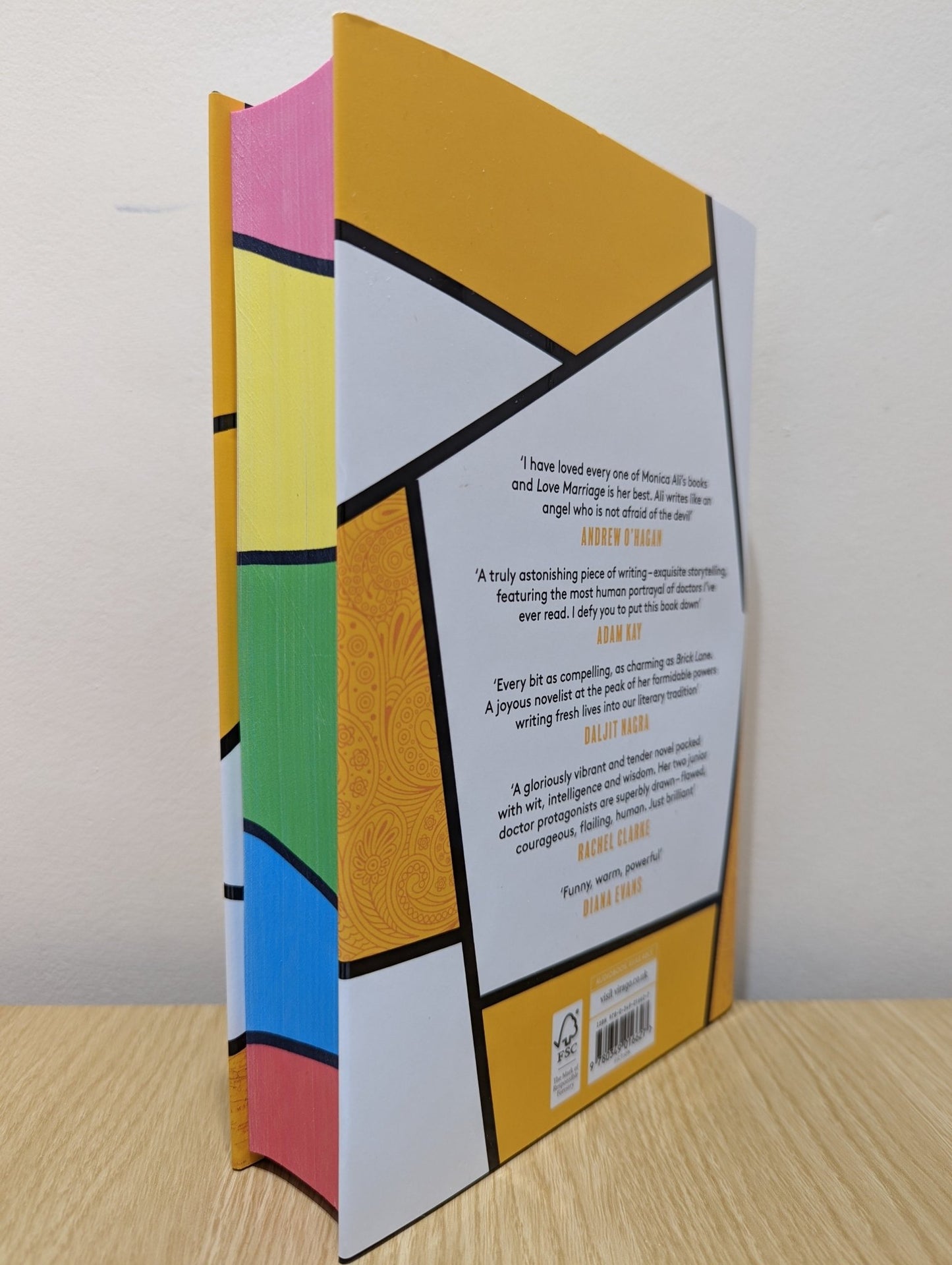 Love Marriage by Monica Ali (Signed First Edition with sprayed edges) - Fialta Books