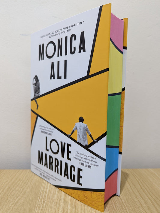 Love Marriage by Monica Ali (Signed First Edition with sprayed edges) - Fialta Books