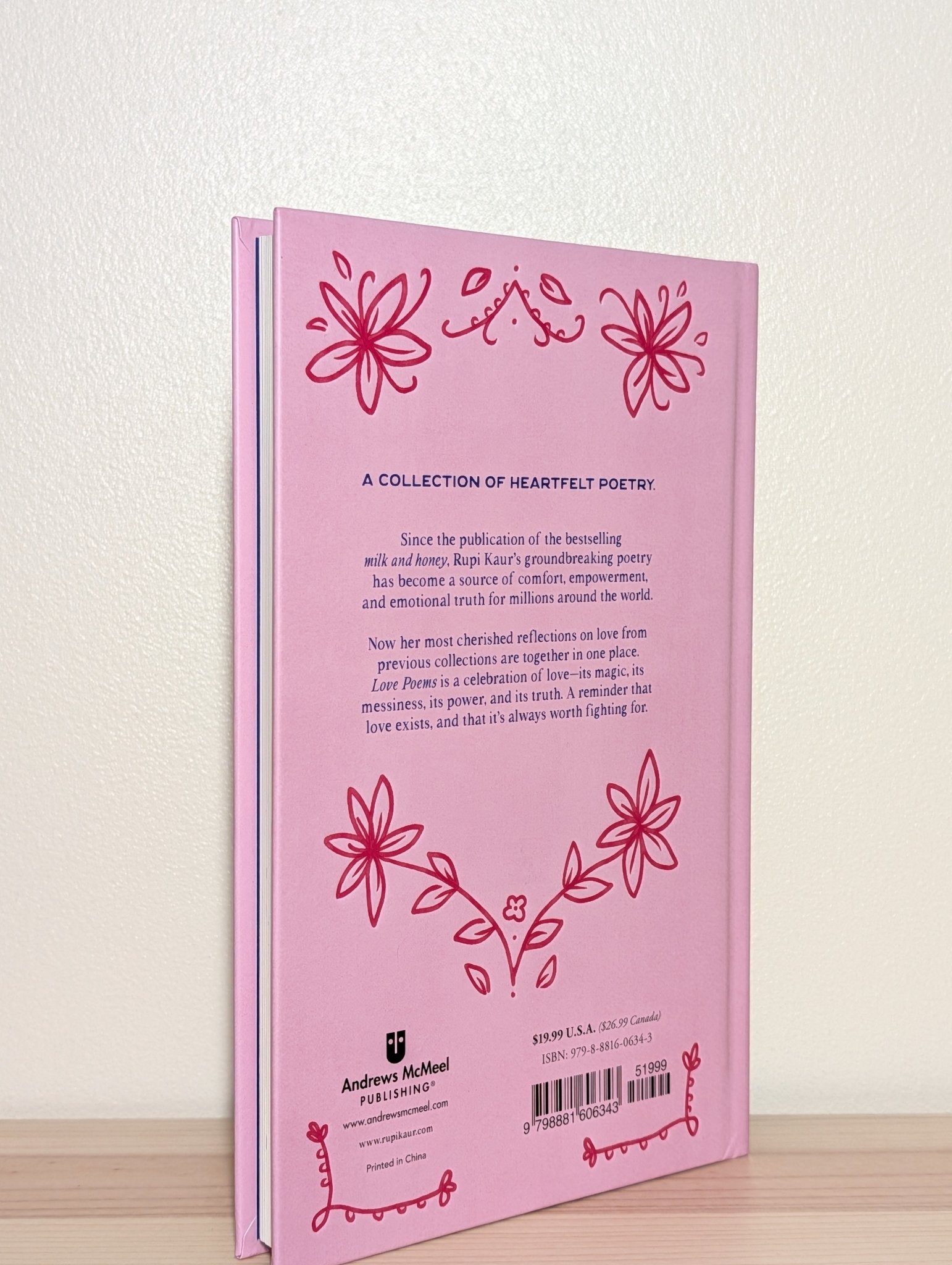 Love Poems by Rupi Kaur (Signed) - Fialta Books