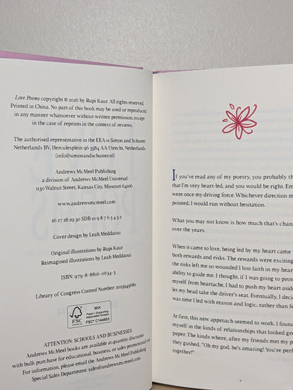 Love Poems by Rupi Kaur (Signed) - Fialta Books