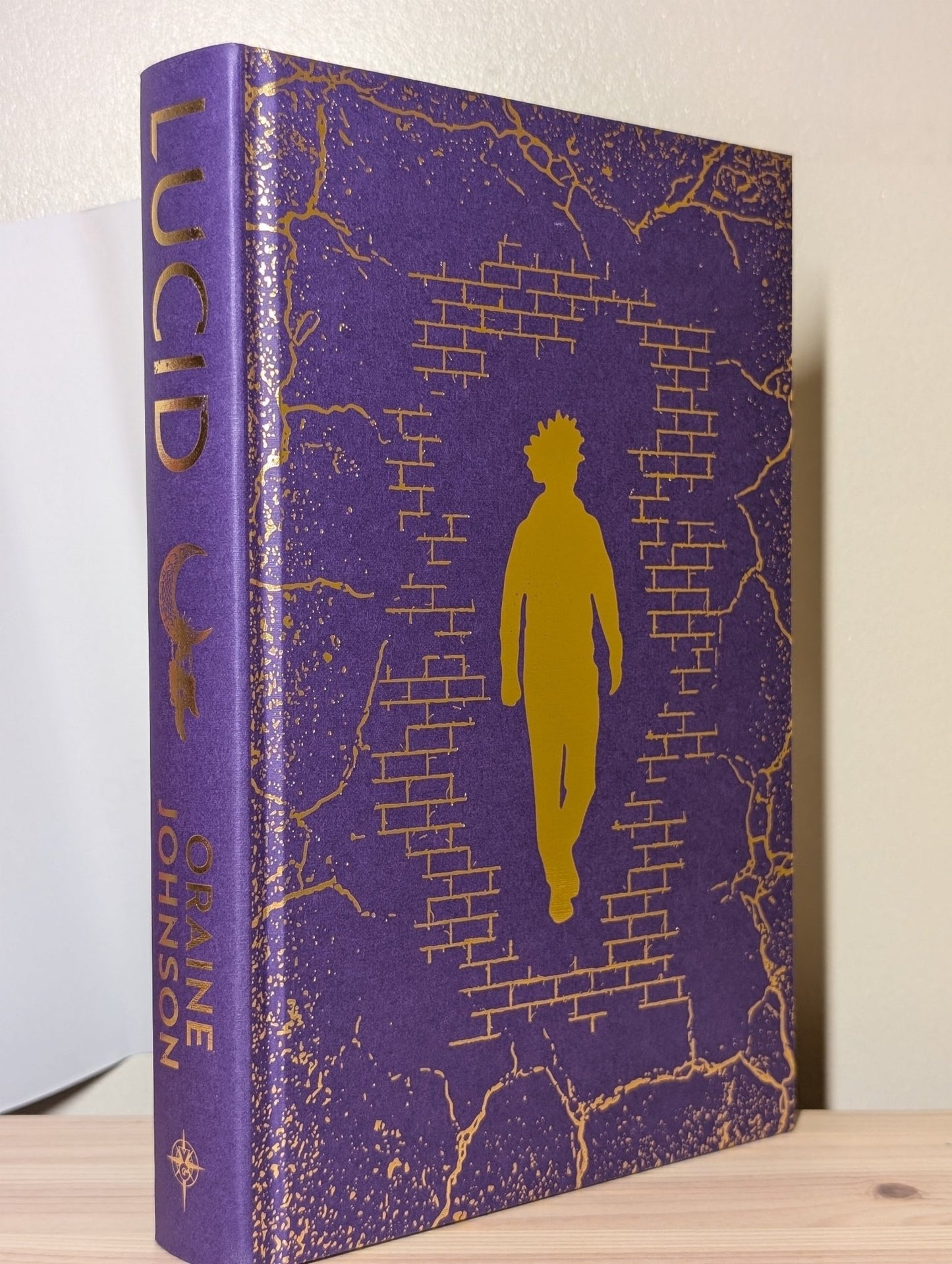 Lucid by Oraine Johnson (Signed First Edition with sprayed edges) - Fialta Books