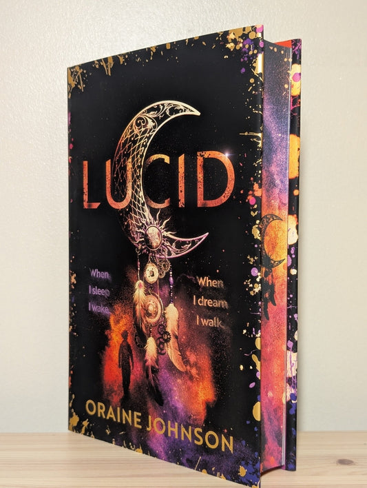 Lucid by Oraine Johnson (Signed First Edition with sprayed edges) - Fialta Books