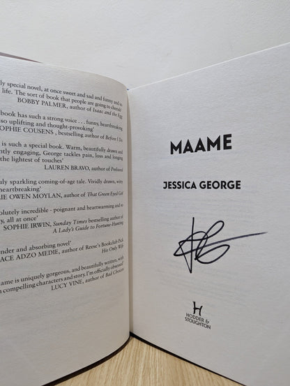 Maame by Jessica George (Signed First Edition) - Fialta Books