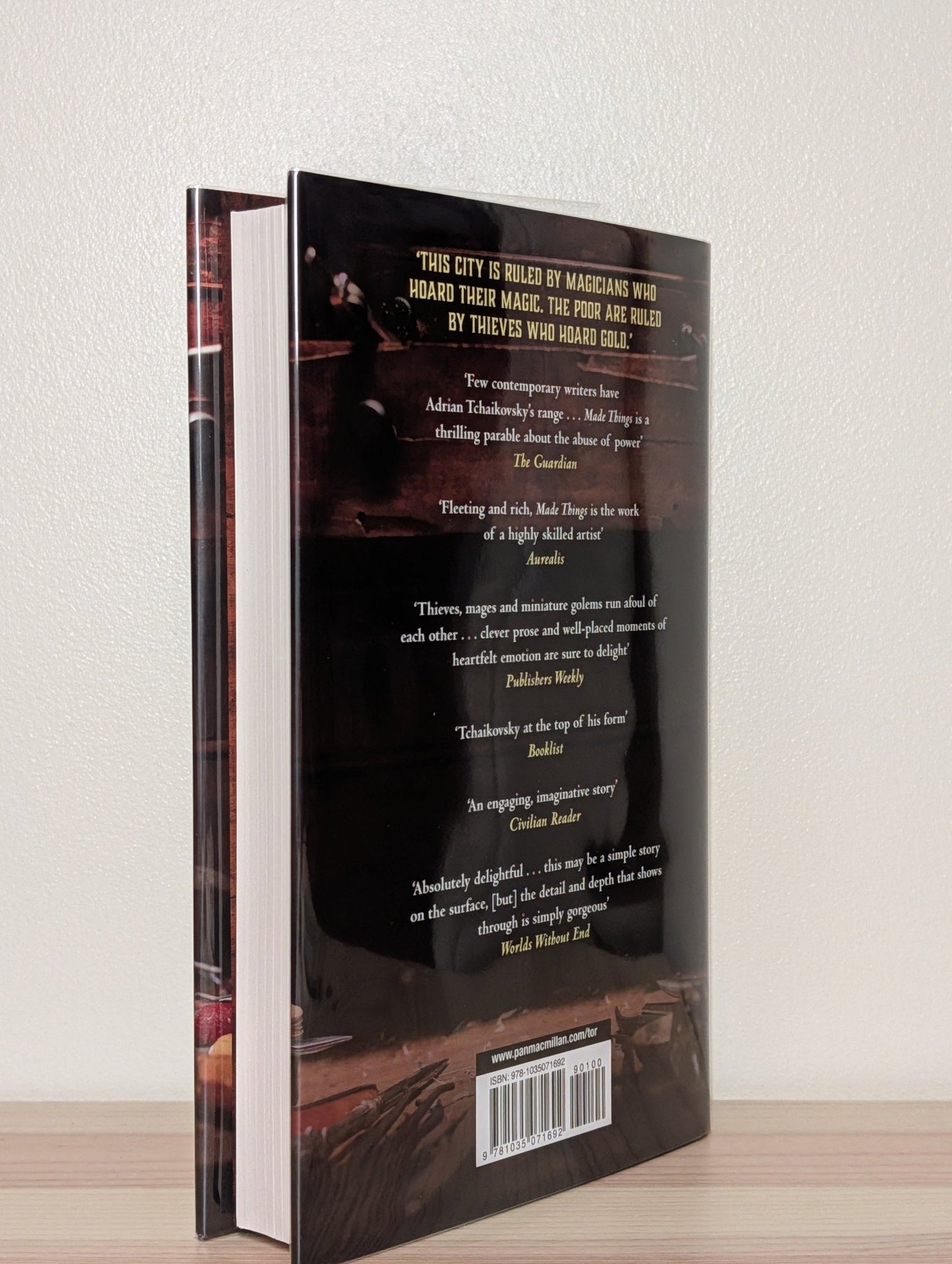 Made Things by Adrian Tchaikovsky (Signed First Edition) - Fialta Books