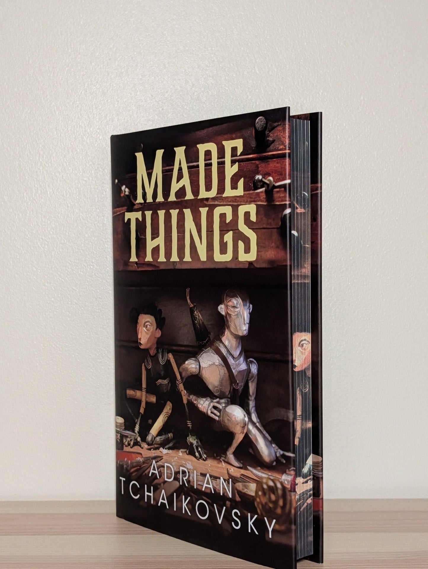 Made Things by Adrian Tchaikovsky (Signed First Edition with sprayed edges) - Fialta Books