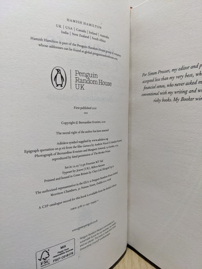 Manifesto: On Never Giving Up by Bernardine Evaristo (Signed First Edition) - Fialta Books