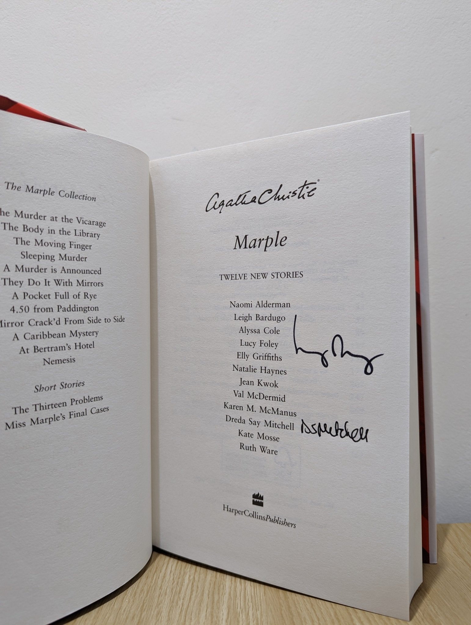 Marple: Twelve New Stories (Signed First Edition with gold foiled board) - Fialta Books