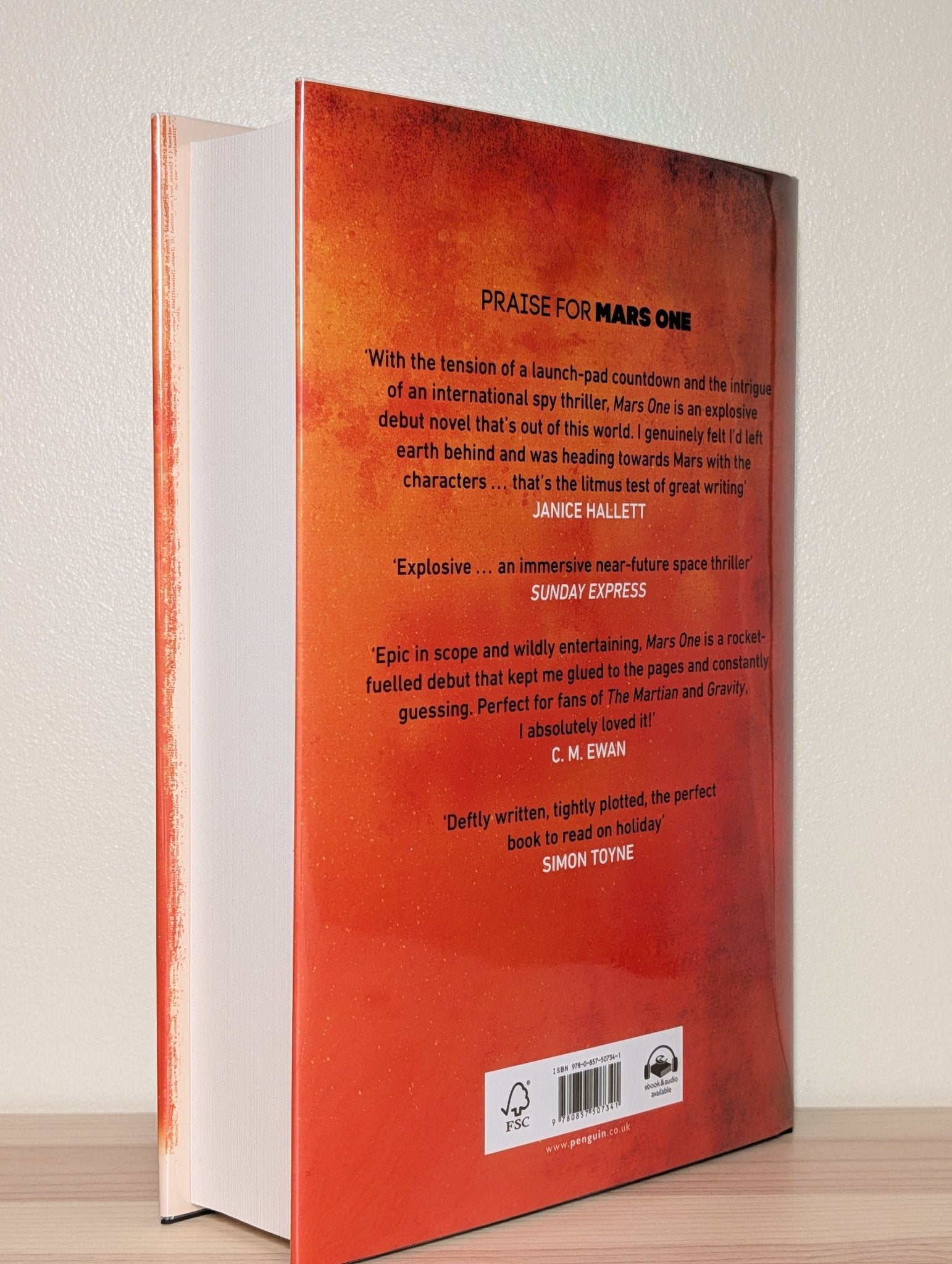 Mars One by Charlotte Robinson (Signed First Edition) - Fialta Books