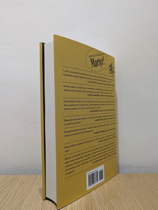 Martyr!: A novel by Kaveh Akbar (Signed First Edition) - Fialta Books