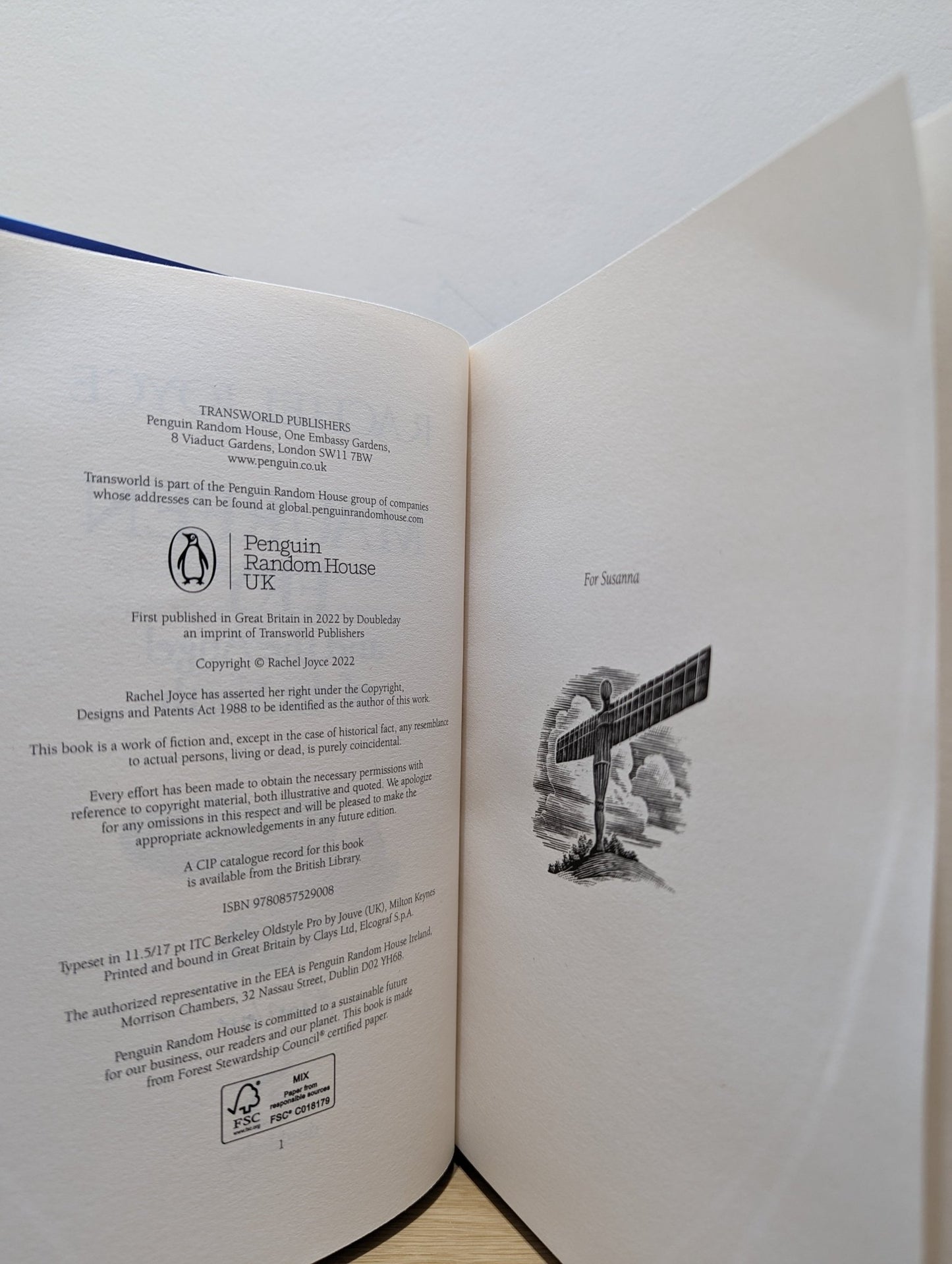 Maureen Fry and the Angel of the North by Rachel Joyce (Signed First Edition) - Fialta Books