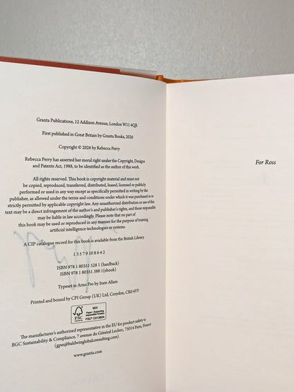 May We Feed the King by Rebecca Perry (Signed Exclusive Edition First Printing) - Fialta Books