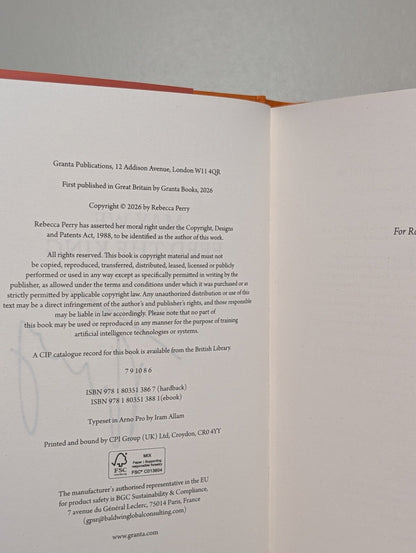 May We Feed the King by Rebecca Perry (Signed to Title Page) - Fialta Books