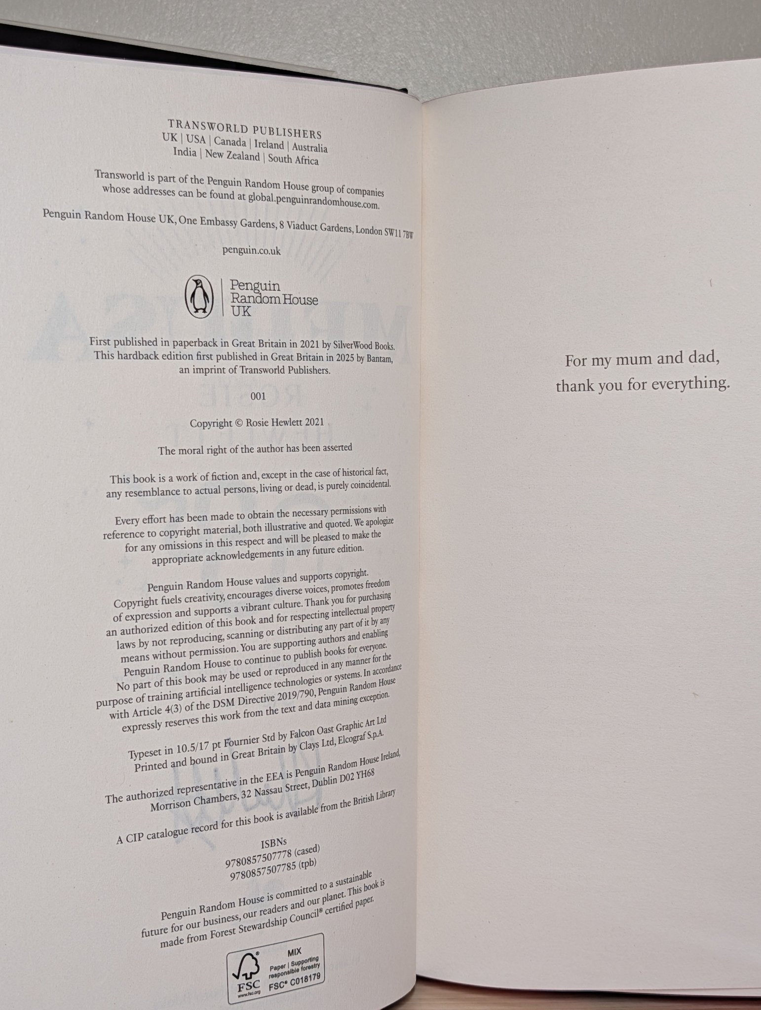 Medusa by Rosie Hewlett (Signed Numbered First Edition with sprayed edges) - Fialta Books