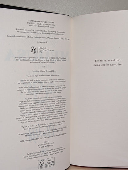 Medusa by Rosie Hewlett (Signed Numbered First Edition with sprayed edges) - Fialta Books