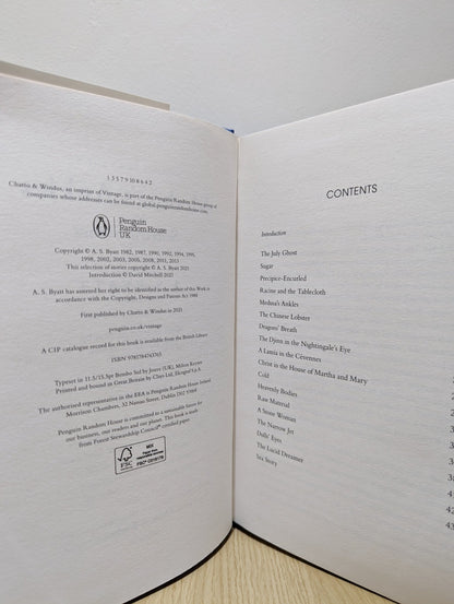 Medusa's Ankles: Selected Stories by A S Byatt (First Edition) - Fialta Books