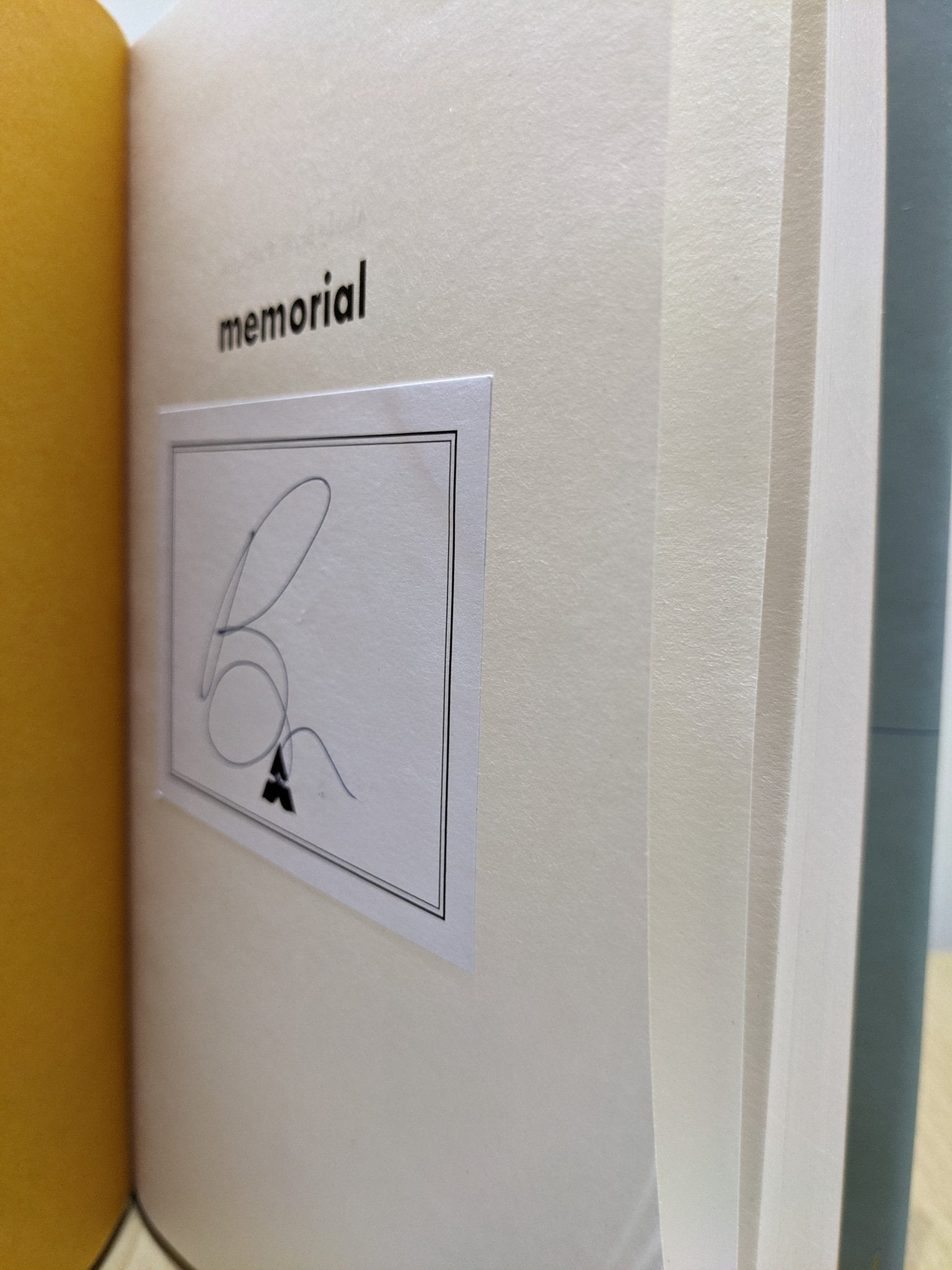 Memorial by Bryan Washington (Signed First Edition) - Fialta Books