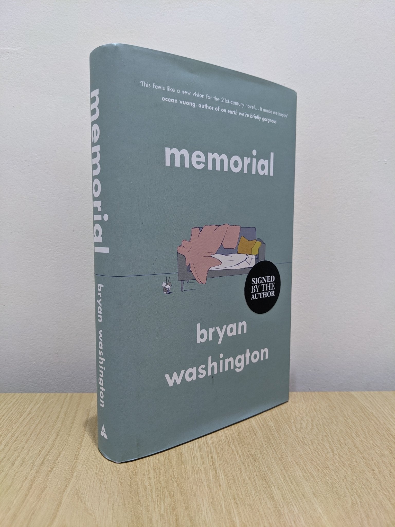 Memorial by Bryan Washington (Signed First Edition) - Fialta Books