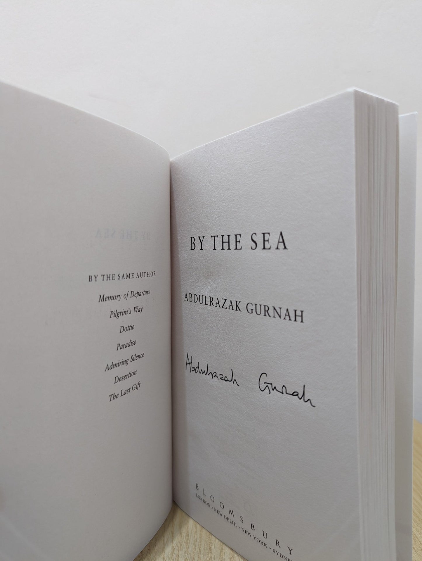 Memory of Departure, Pilgrims Way, Dottie, Paradise, Admiring Silence, By the Sea, Desertion, The Last Gift, Gravel Heart, Afterlives by Abdulrazak Gurnah - Fialta Books