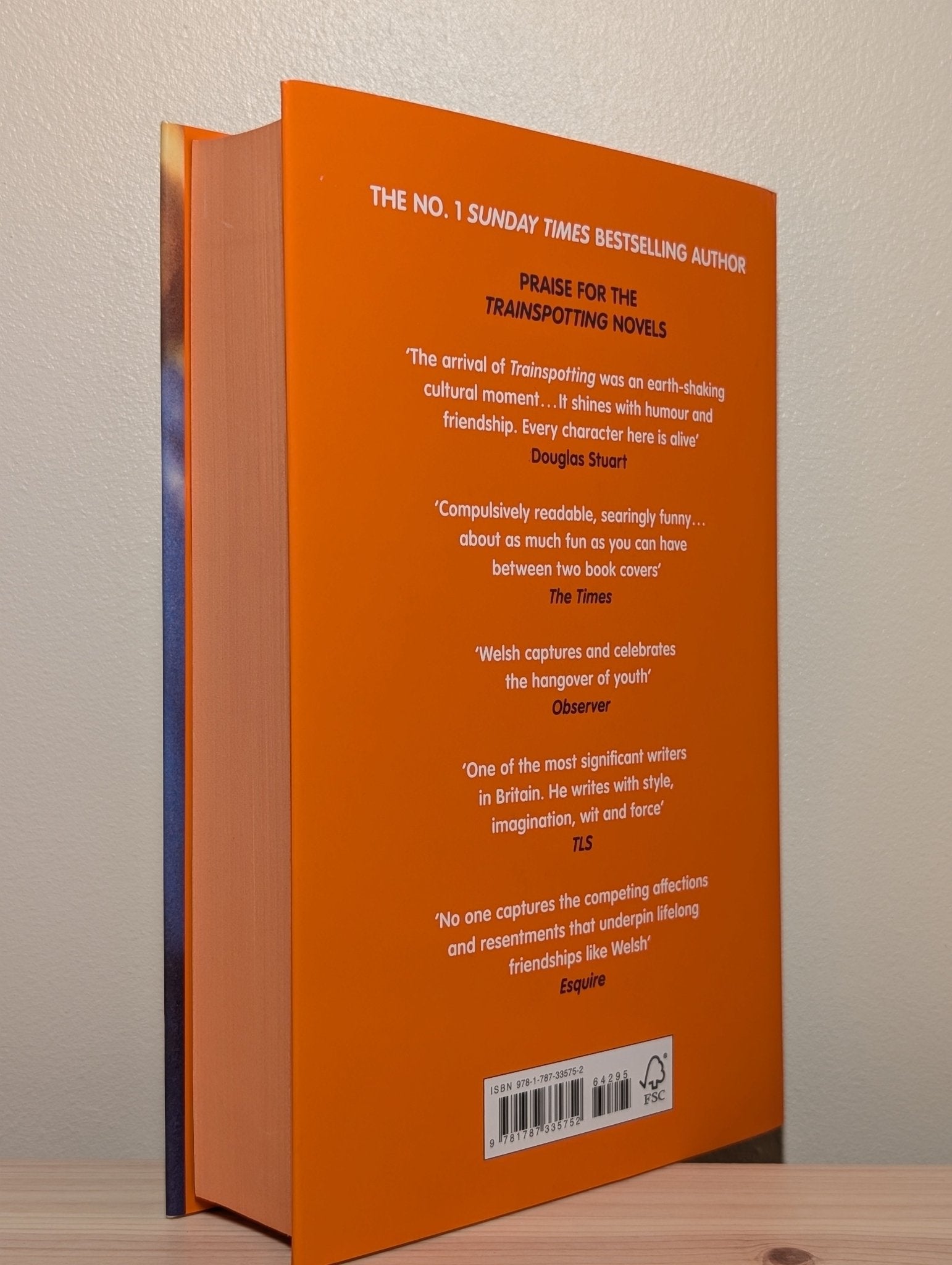 Men in Love by Irvine Welsh (Signed First Edition with sprayed edges) - Fialta Books