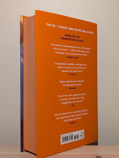 Men in Love by Irvine Welsh (Signed First Edition with sprayed edges) - Fialta Books