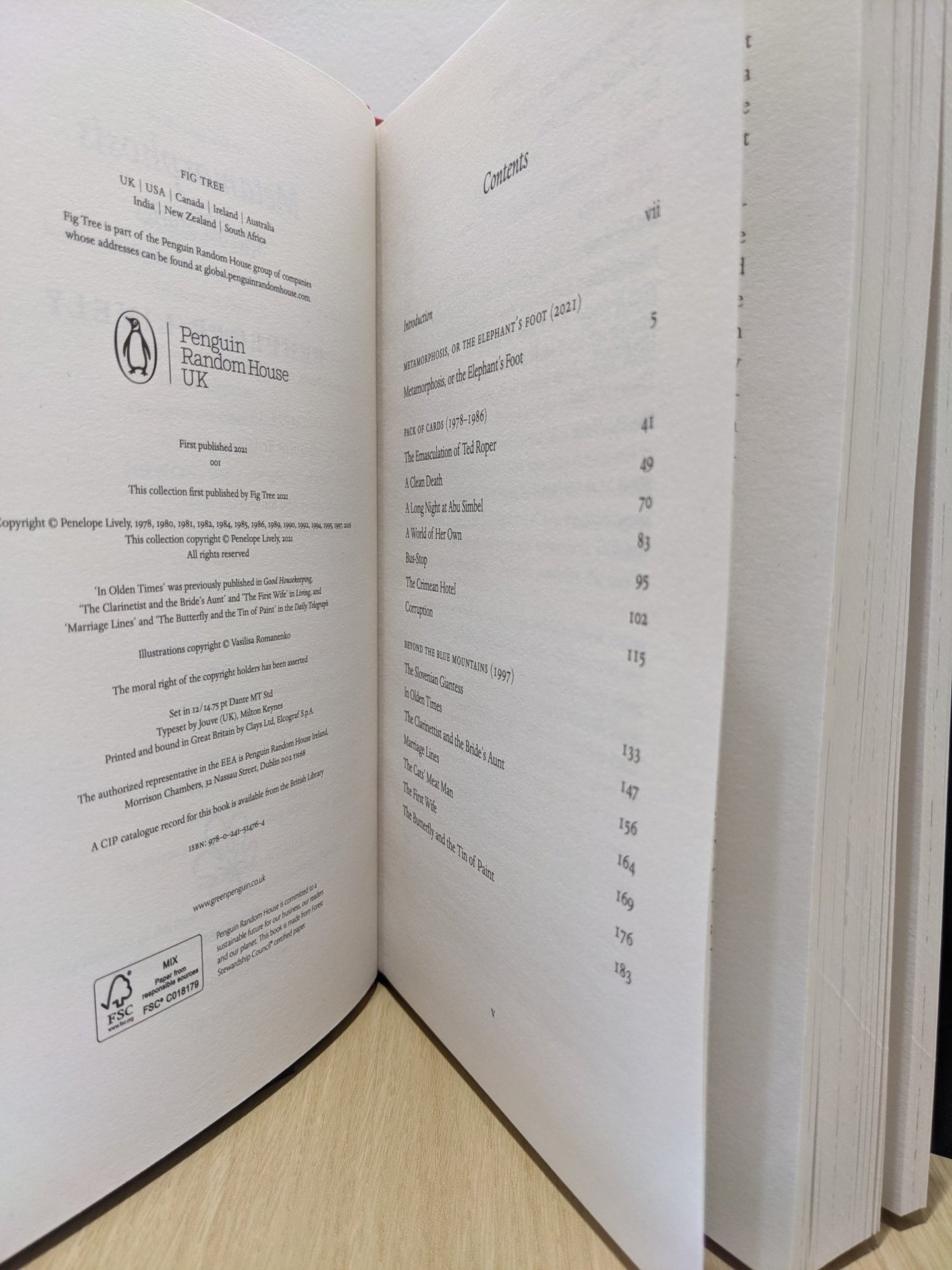 Metamorphosis: Selected Stories by Penelope Lively - Fialta Books