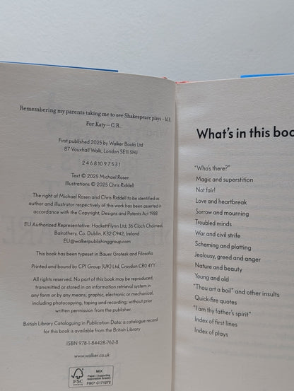 Michael Rosen's Pocket Shakespeare by Michael Rosen (Signed First Edition) - Fialta Books