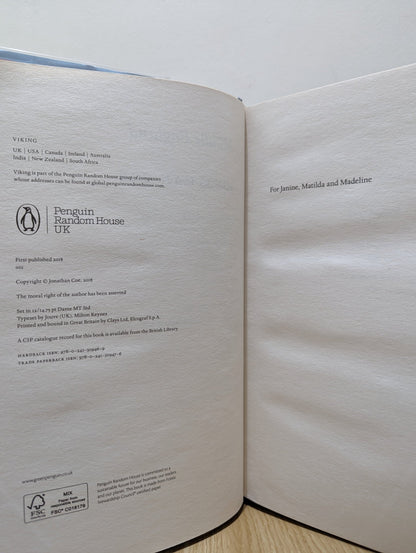 Middle England by Jonathan Coe (Signed First Edition) - Fialta Books