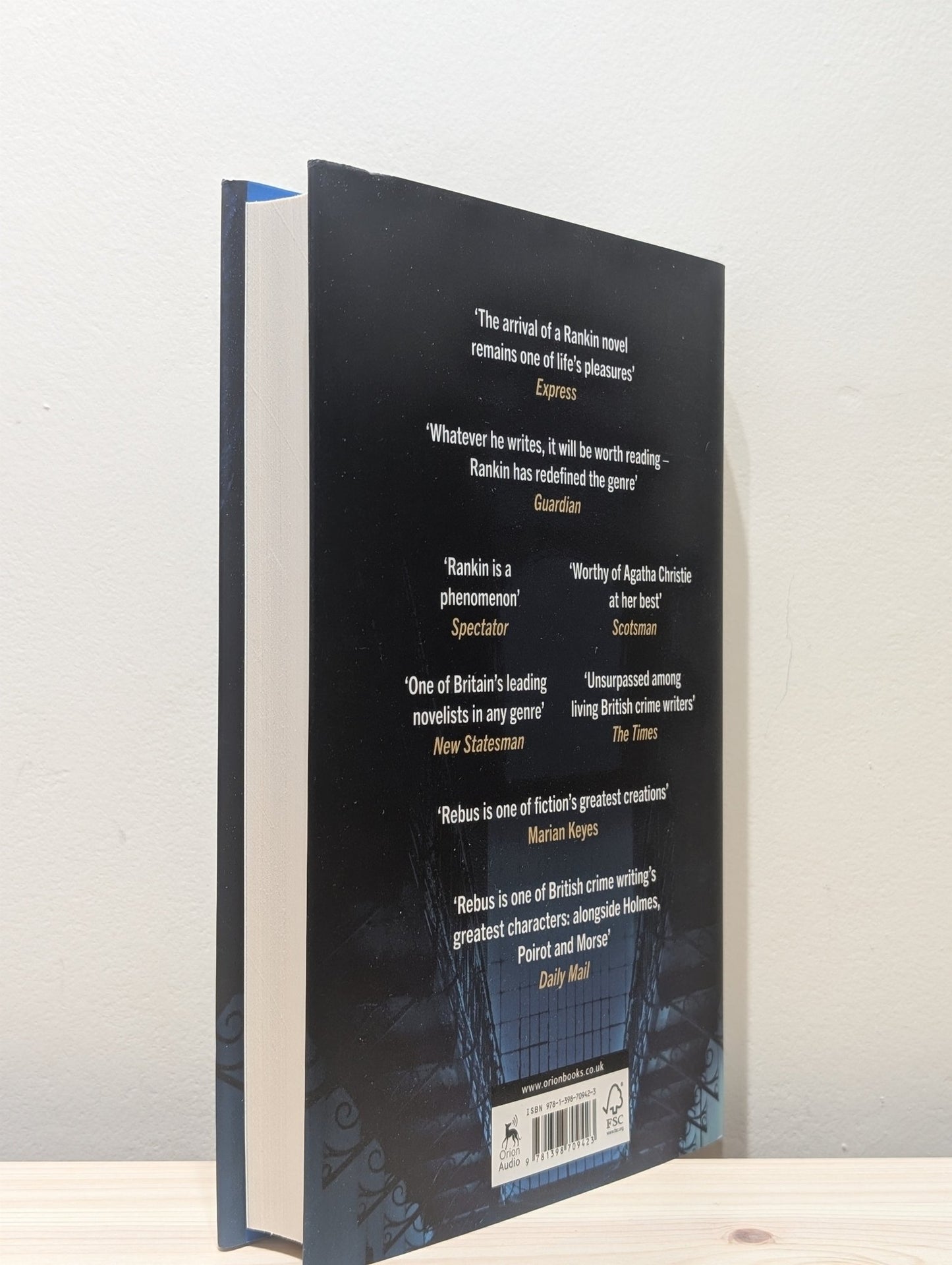 Midnight and Blue by Ian Rankin (Signed First Edition) - Fialta Books