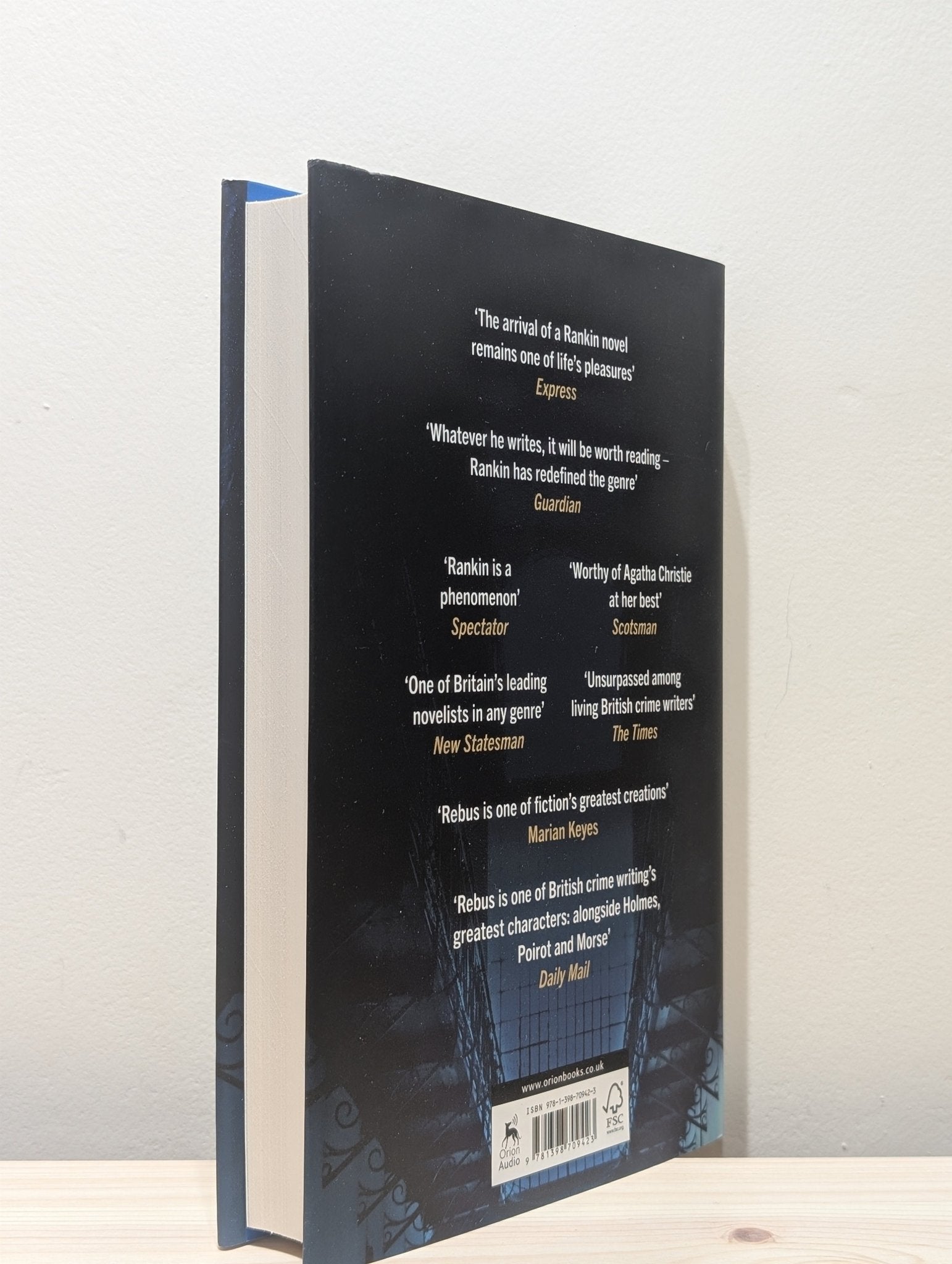 Midnight and Blue by Ian Rankin (Signed First Edition) - Fialta Books