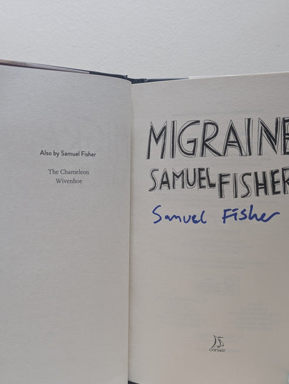 Migraine by Samuel Fisher (Signed First Edition) - Fialta Books