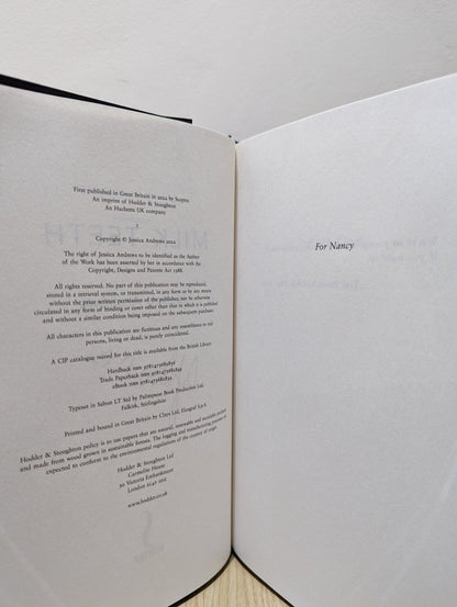 Milk Teeth by Jessica Andrews (Signed First Edition) - Fialta Books