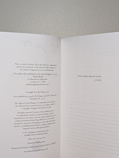 Misinterpretation by Ledia Xhoga (Signed First Edition) - Fialta Books