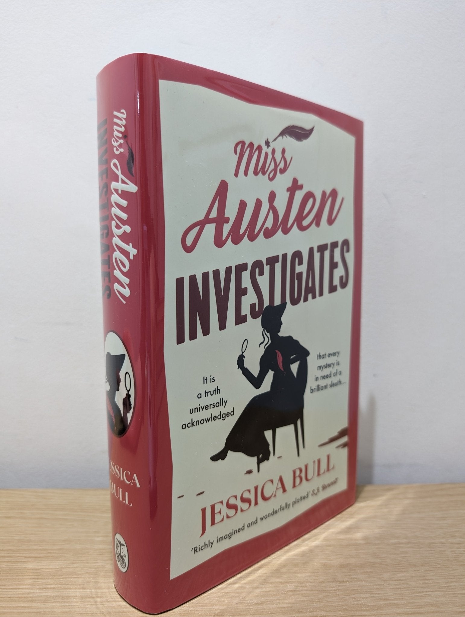 Miss Austen Investigates by Jessica Bull (Signed Dated First Edition) - Fialta Books